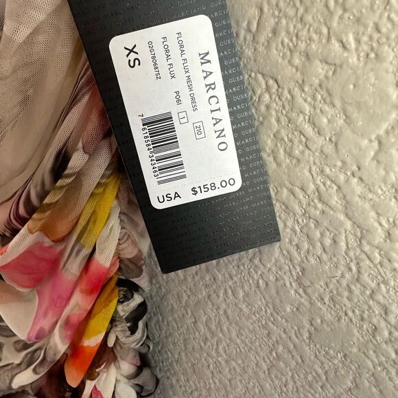 Guess by Marciano x Jennifer Lopez Ruched Midi Dress - XS - NWT - Picture 5 of 16